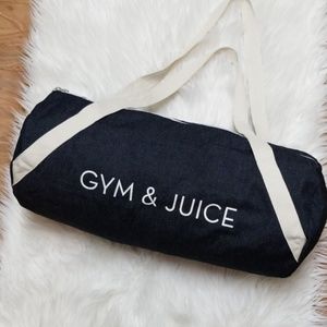 PRIVATE PARTY "Gym & Juice" bag.
